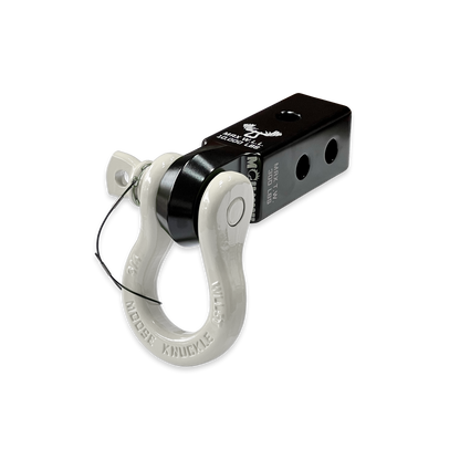 B'oh 3/4 Pin Shackle & 2.0 Receiver (Black and White Combo)