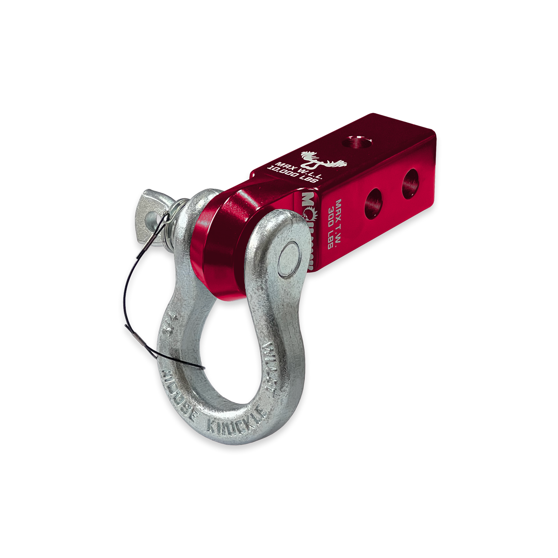 B'oh 3/4 Pin Shackle & 2.0 Receiver (Red Rum and Nice Gal Combo)