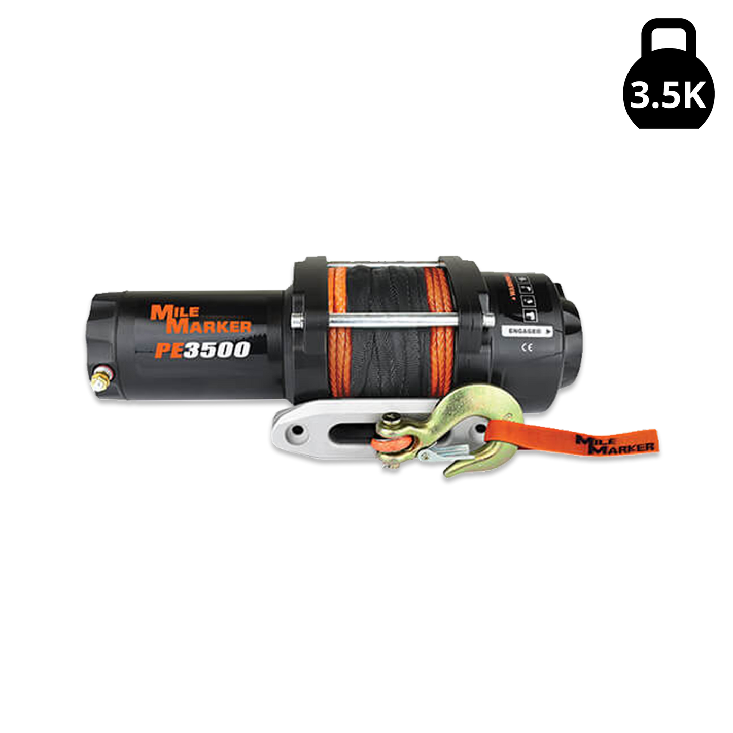 3500 lb. UTV Winch PE3500