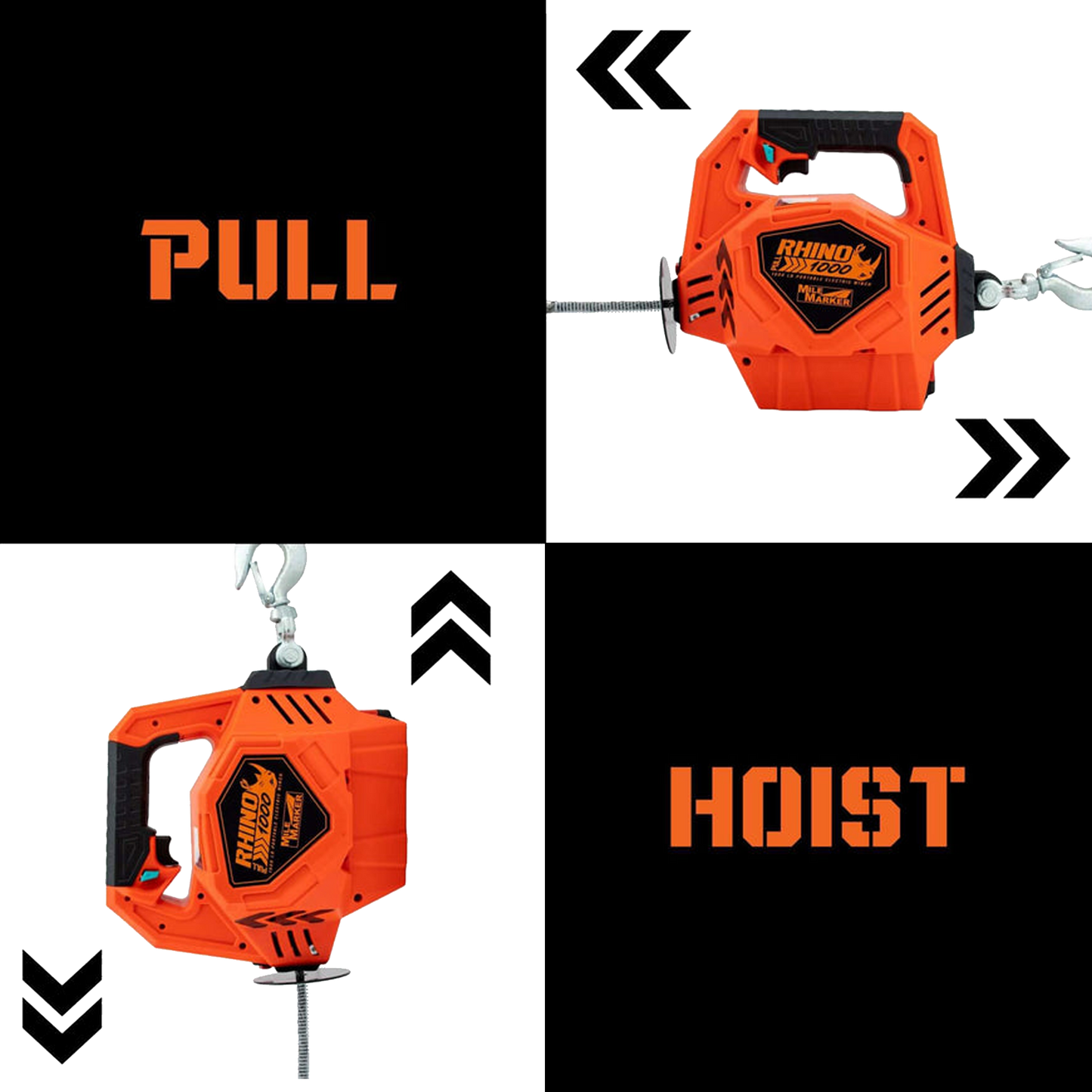 RHINO PULL 1000™ Portable Electric Winch