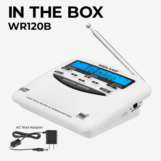 WR120 NOAA Weather and Emergency Alert Radio
