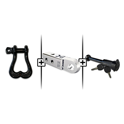 XL Shackle 3/4 Mohawk Receiver 2.0 Hitch Pin Bundle