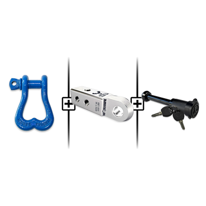 XL Shackle 3/4 Mohawk Receiver 2.0 Hitch Pin Bundle