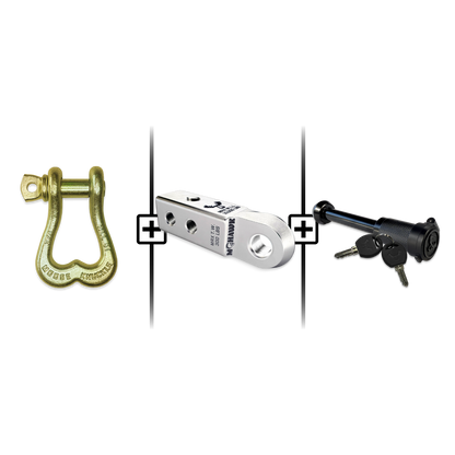XL Shackle 3/4 Mohawk Receiver 2.0 Hitch Pin Bundle