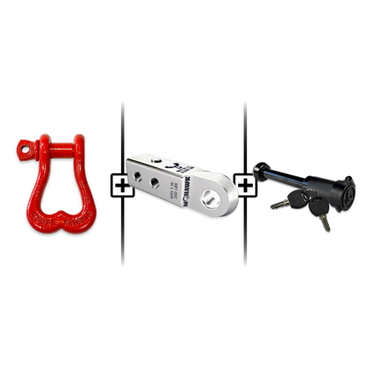 XL Shackle 3/4 Mohawk Receiver 2.0 Hitch Pin Bundle