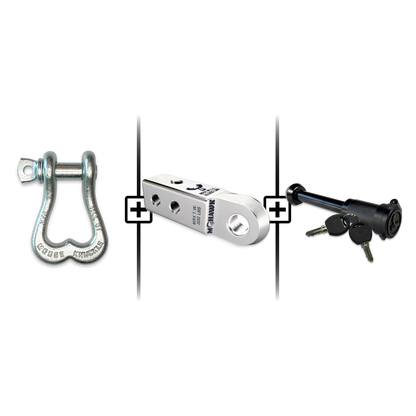 XL Shackle 3/4 Mohawk Receiver 2.0 Hitch Pin Bundle