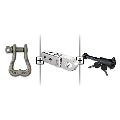 XL Shackle 3/4 Mohawk Receiver 2.0 Hitch Pin Bundle