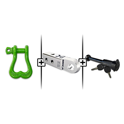 XL Shackle 3/4 Mohawk Receiver 2.0 Hitch Pin Bundle