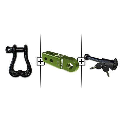 XL Shackle 3/4 Mohawk Receiver 2.0 Hitch Pin Bundle