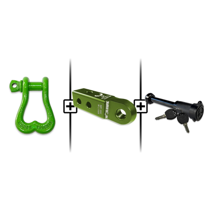 XL Shackle 3/4 Mohawk Receiver 2.0 Hitch Pin Bundle