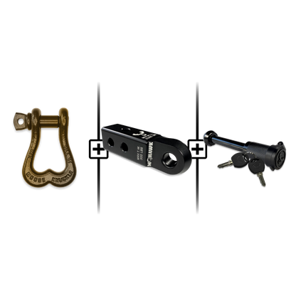 XL Shackle 3/4 Mohawk Receiver 2.0 Hitch Pin Bundle