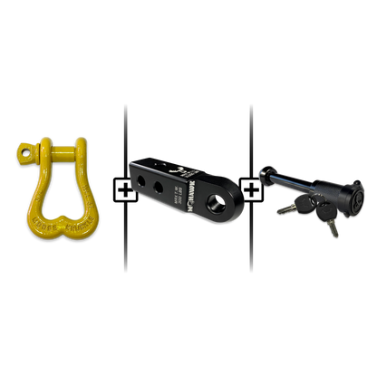 XL Shackle 3/4 Mohawk Receiver 2.0 Hitch Pin Bundle