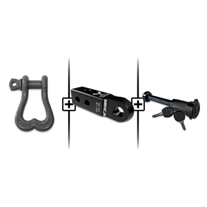 XL Shackle 3/4 Mohawk Receiver 2.0 Hitch Pin Bundle