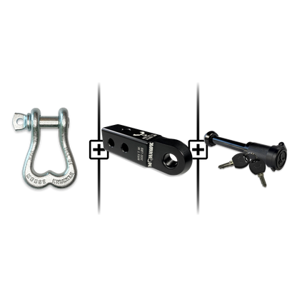XL Shackle 3/4 Mohawk Receiver 2.0 Hitch Pin Bundle