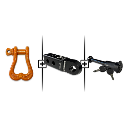 XL Shackle 3/4 Mohawk Receiver 2.0 Hitch Pin Bundle