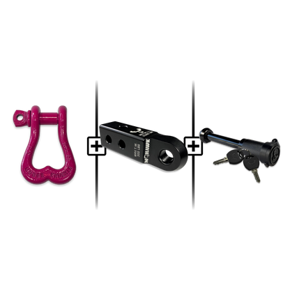 XL Shackle 3/4 Mohawk Receiver 2.0 Hitch Pin Bundle