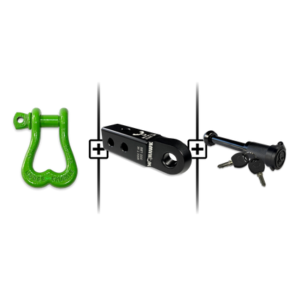 XL Shackle 3/4 Mohawk Receiver 2.0 Hitch Pin Bundle