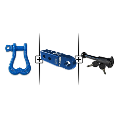 XL Shackle 3/4 Mohawk Receiver 2.0 Hitch Pin Bundle