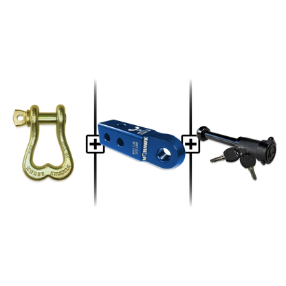XL Shackle 3/4 Mohawk Receiver 2.0 Hitch Pin Bundle