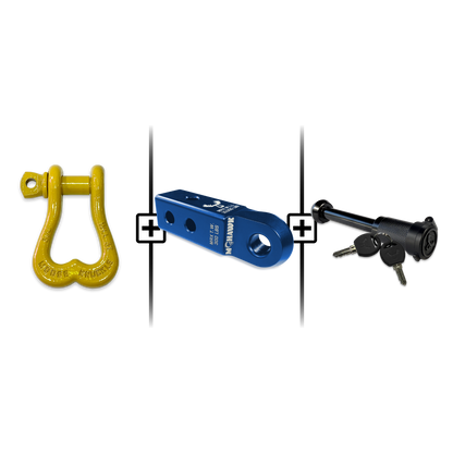 XL Shackle 3/4 Mohawk Receiver 2.0 Hitch Pin Bundle