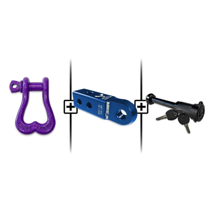XL Shackle 3/4 Mohawk Receiver 2.0 Hitch Pin Bundle