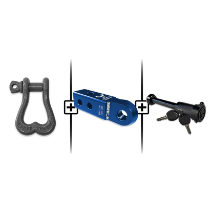 XL Shackle 3/4 Mohawk Receiver 2.0 Hitch Pin Bundle