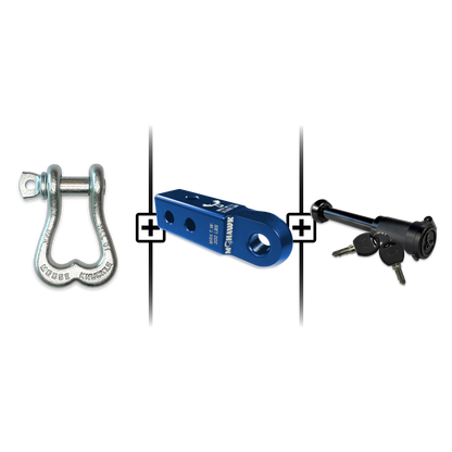 XL Shackle 3/4 Mohawk Receiver 2.0 Hitch Pin Bundle