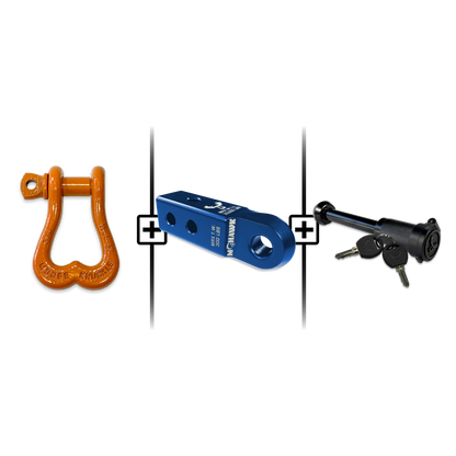 XL Shackle 3/4 Mohawk Receiver 2.0 Hitch Pin Bundle