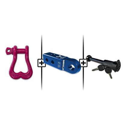 XL Shackle 3/4 Mohawk Receiver 2.0 Hitch Pin Bundle