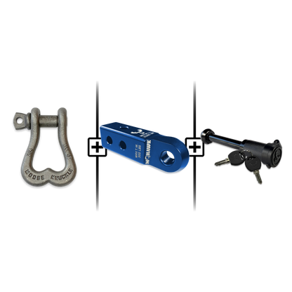 XL Shackle 3/4 Mohawk Receiver 2.0 Hitch Pin Bundle