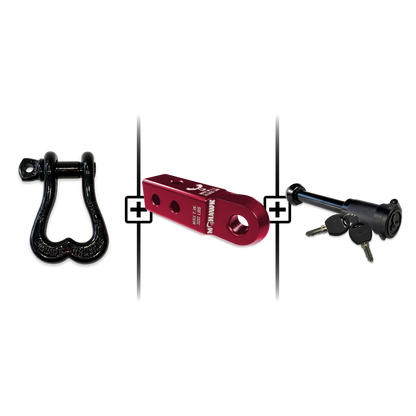 XL Shackle 3/4 Mohawk Receiver 2.0 Hitch Pin Bundle