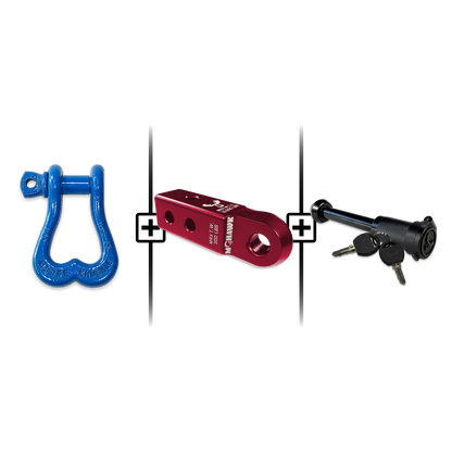 XL Shackle 3/4 Mohawk Receiver 2.0 Hitch Pin Bundle