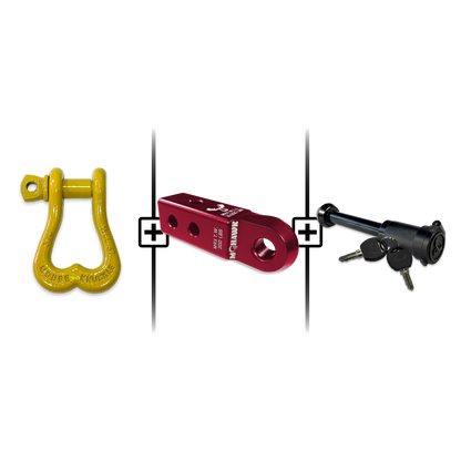 XL Shackle 3/4 Mohawk Receiver 2.0 Hitch Pin Bundle