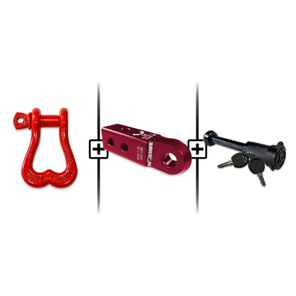 XL Shackle 3/4 Mohawk Receiver 2.0 Hitch Pin Bundle