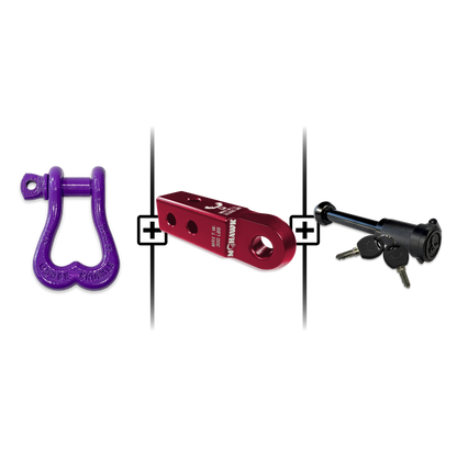 XL Shackle 3/4 Mohawk Receiver 2.0 Hitch Pin Bundle