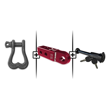 XL Shackle 3/4 Mohawk Receiver 2.0 Hitch Pin Bundle