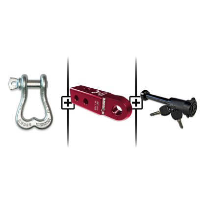 XL Shackle 3/4 Mohawk Receiver 2.0 Hitch Pin Bundle