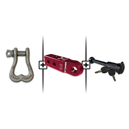 XL Shackle 3/4 Mohawk Receiver 2.0 Hitch Pin Bundle