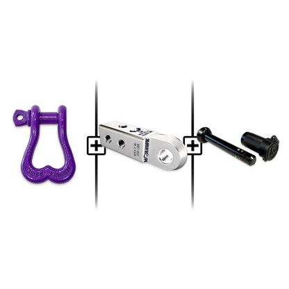 XL Shackle 3/4 Mohawk Receiver 2.0 Hitch Pin Bundle