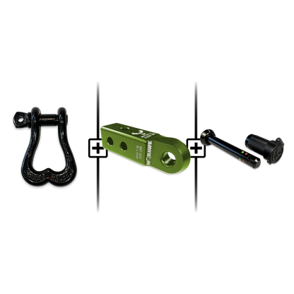 XL Shackle 3/4 Mohawk Receiver 2.0 Hitch Pin Bundle