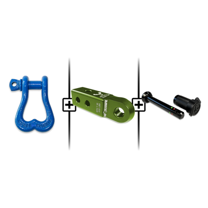 XL Shackle 3/4 Mohawk Receiver 2.0 Hitch Pin Bundle