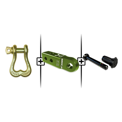 XL Shackle 3/4 Mohawk Receiver 2.0 Hitch Pin Bundle