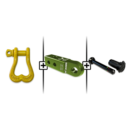 XL Shackle 3/4 Mohawk Receiver 2.0 Hitch Pin Bundle