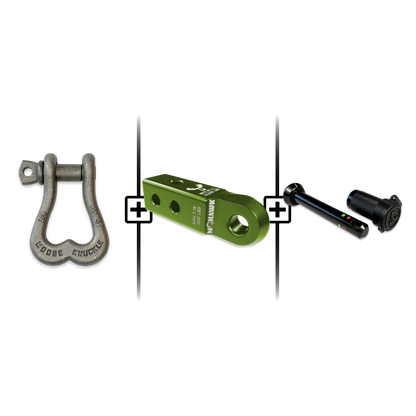 XL Shackle 3/4 Mohawk Receiver 2.0 Hitch Pin Bundle