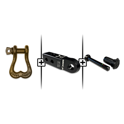 XL Shackle 3/4 Mohawk Receiver 2.0 Hitch Pin Bundle