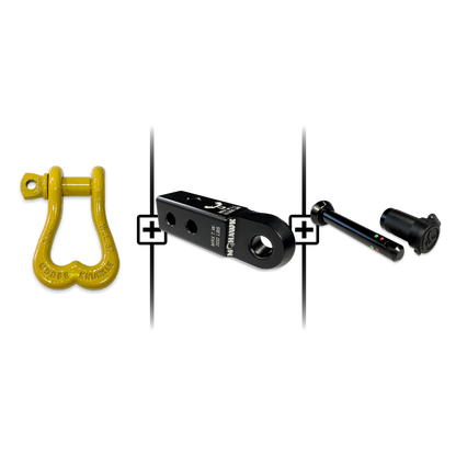 XL Shackle 3/4 Mohawk Receiver 2.0 Hitch Pin Bundle
