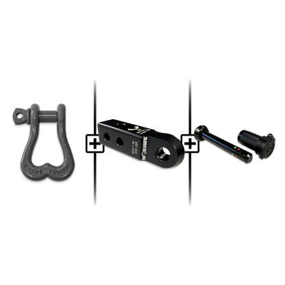 XL Shackle 3/4 Mohawk Receiver 2.0 Hitch Pin Bundle