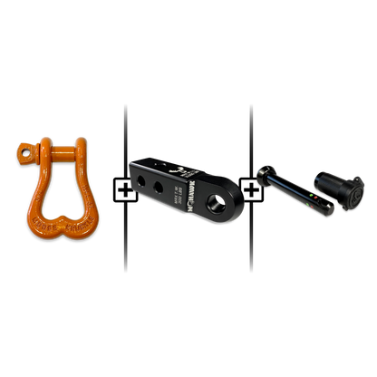 XL Shackle 3/4 Mohawk Receiver 2.0 Hitch Pin Bundle