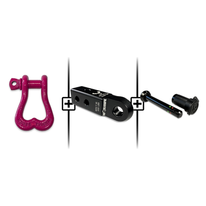 XL Shackle 3/4 Mohawk Receiver 2.0 Hitch Pin Bundle
