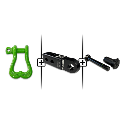 XL Shackle 3/4 Mohawk Receiver 2.0 Hitch Pin Bundle